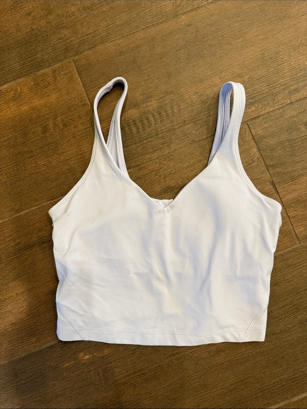 lululemon athletica lavender V‑Neck Sports Tank